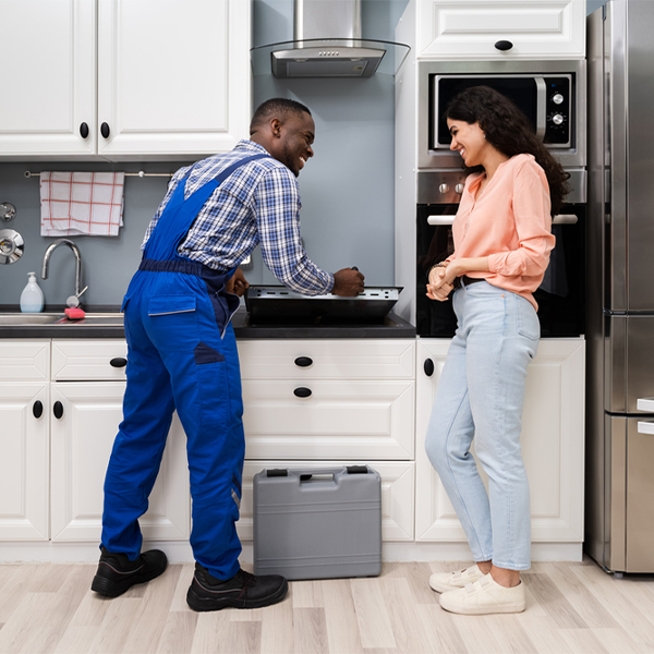 how long does it typically take to complete cooktop repair services in Lewis Ohio